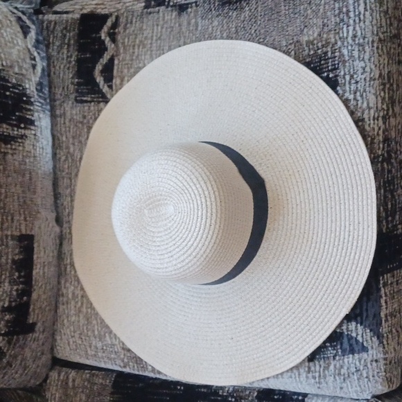 2/$70 Large Beige Summer Hat - Picture 2 of 6